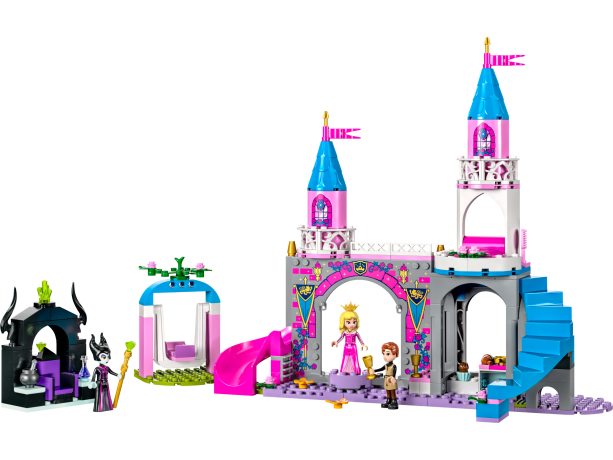 Lego Auroras Schloss Замок Авроры