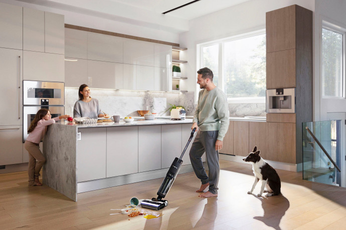 Tineco Tineco Nass-Trocken-Akkusauger Floor One S7 Premium, 230 W, beutellos Беспроводной пылесос Tineco для влажной и сухой уборки Floor One S7 Premium, 230 Вт, без мешка