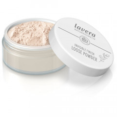 LAVERA InvisibLe Finish Loose Powder Transparent, 11 g, Лавера Рассыпчатая пудра для лёгкой фиксации макияжа, био-рисовая пудра, 11 г