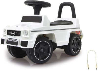 Jamara Rutscher Mercedes-Benz AMG G63 weiss Райдер Mercedes-Benz AMG G63 белый