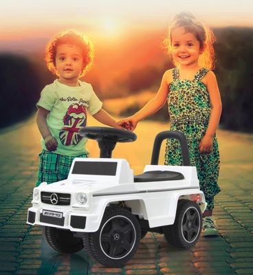 Jamara Rutscher Mercedes-Benz AMG G63 weiss Райдер Mercedes-Benz AMG G63 белый