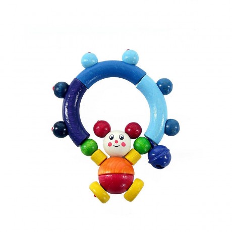 HESS Babyspielzeug Rassel Maus Eda Детская игрушка мышка-погремушка Эда