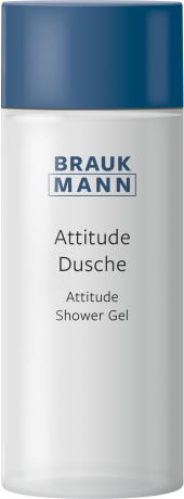 Braukmann Attitude Dusche, 250 ml, Hildegard Braukmann гель для душа для всех типов кожи, для мужчин, 250 мл