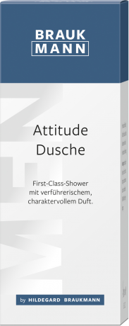 Braukmann Attitude Dusche, 250 ml, Hildegard Braukmann гель для душа для всех типов кожи, для мужчин, 250 мл