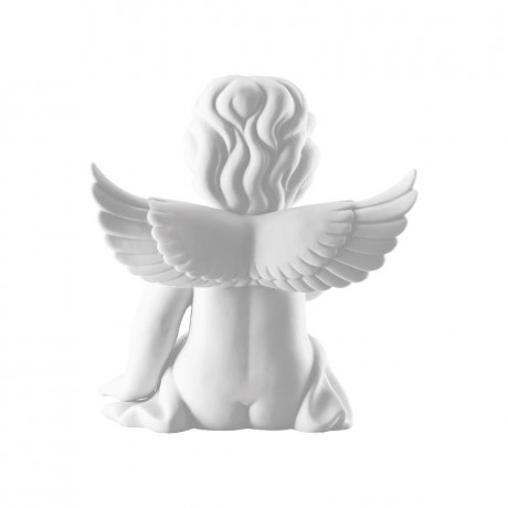 Rosenthal Rosenthal Engel mit Handkuss gross weiss matt 14,5 cm Ангелочек Rosenthal с поцелуем на руке большой белый матовый 14,5 см
