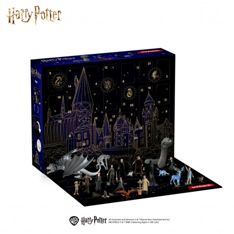 Schleich Harry Potter Adventskalender Serie 2 99241, Schleich Harry Potter адвент-календарь серии 2 с мини-фигурками и аксессуарами, 29 деталей, от 6 лет