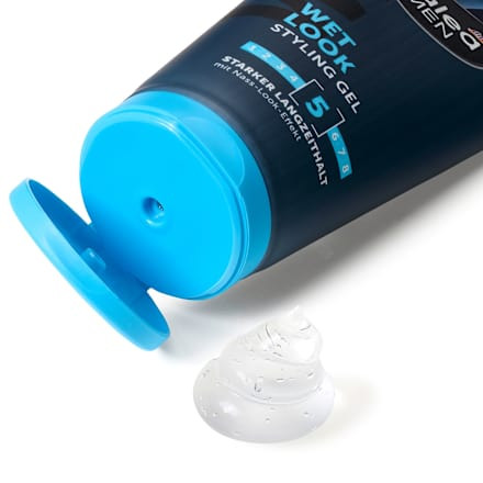 Balea MEN Haargel Wet Look, 150 ml, Гель Wet Look для эффекта влажных волос и сильной фиксации, 150 мл