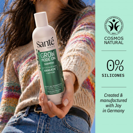 SANTE Grow Mode On Shampoo, 250 ml, Санте Шампунь Grow Mode On для ухода за волосами и кожей головы, 250 мл