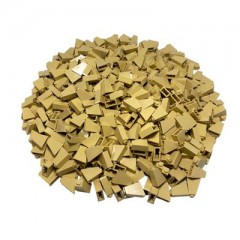 LEGO LEGO 2x1x2 Stein Beige - Tan Slope 60481 - 25x LEGO 2x1x2 Brick Beige — Tan Slope 60481 — 25x