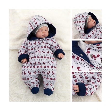 Baby Sweets Schneeanzug Little Reindeer Schneeanzuge fur Jungen Зимний комбинезон Little Reindeer Зимние комбинезоны для мальчиков