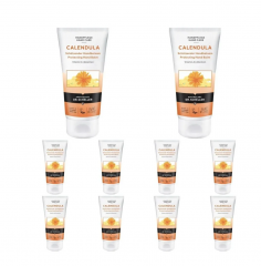 Dr. Scheller Calendula Handpflege 10stk, КАЛЕНДУЛА бальзам для рук с экстрактом календулы, витамином А и витамином Е, 75мл * 10 шт