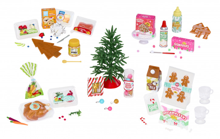 MGA's Miniverse - Holiday Adventskalender 2026, Творческий адвент-календарь 2026 MGA’s Miniverse Holiday, 25 окошек и 6 миниатюрных блюд, от 8 лет