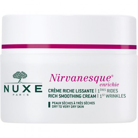 Nuxe (Нюкс) Erste Mimikfalten Nirvanesque enriChi (Ши)e Rich Smoothing Cream Крем Fuss trockene bis sehr trockene Haut, Дневной крем для лица, 50 мл