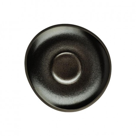 Rosenthal Rosenthal Junto Slate Grey - Steinzeug Espresso-Untertasse 11 cm Rosenthal Junto Slate Grey - Блюдце для эспрессо из керамики, 11 см