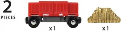 BRIO Container Goldwaggon Контейнерный золотой фургон