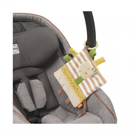 Fehn Knistertuch Giraffe mit Ring Жираф из хрустящей ткани с кольцом