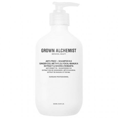 Grown Alchemist Anti-Frizz Shampoo 0.5 Ginger CO2, Methylglyoxal-Manuka Extract, Shorea Robusta Шампунь Anti-Frizz 0,5 имбирь CO2, экстракт метилглиоксаля мануки, Shorea Robusta
