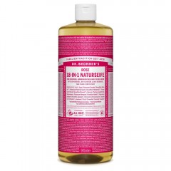 Dr. Bronner's Rose 18in1 Naturseife 945ml  Роза натуральное мыло 18в1 945мл