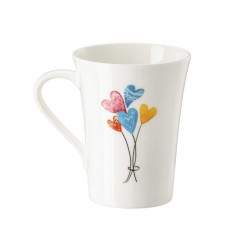 Hutschenreuther Hutschenreuther My Mug Collection Love - Balloons Becher mit Henkel 0,40 L Hutschenreuther My Mug Collection Love - Кружка с воздушными шарами с ручкой 0,40 л