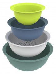 rotho rotho Schucssel-\/Siebset 4-tlg. CARUBA multicolour Набор рото-чаша/ситечко, 4 шт. КАРУБА