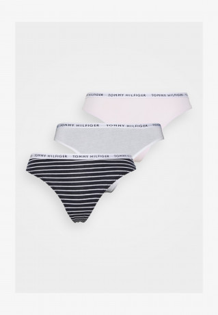 Tommy Hilfiger 3P THONG Thong white/light pink 3P THONG Стринги белый/светло-розовый