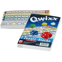Nurnberger Spielkarten Qwixx Zusatzblocke Дополнительные блоки Qwixx