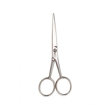 Hans Kniebes Bart- und Nasenhaarscheren Bartschere, 4", gerade, Ножницы для бороды и волос в носу, 1 шт.