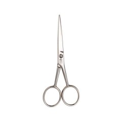 Hans Kniebes Bart- und Nasenhaarscheren Bartschere, 4&quot;, gerade, Ножницы для бороды и волос в носу, 1 шт.