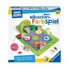 Ravensburger ministeps Mein Mauschen-Farbspiel ministeps Игра «Моя маленькая мышь»