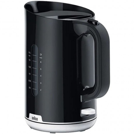 Braun Braun Wasserkocher WK 1100 Breakfast 1 Wasserkocher schwarz, 1,7 l, 1000 W  Чайник Braun WK 1100 Завтрак 1 чайник черный, 1,7 л, 1000 Вт
