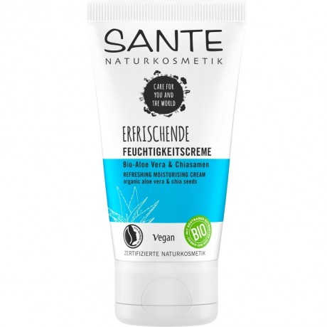 Sante FEUCHTIGKEITSCREME BIO-ALOE VERA & CHIASAMEN  УВЛАЖНЯЮЩИЙ КРЕМ С ОРГАНИЧЕСКИМ АЛОЭ ВЕРА И КИАЗЕ