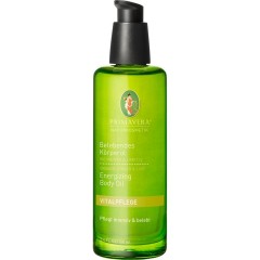 Primavera (Примавера)  Energizing Ingwer Limette Belebendes Korperol Масло для тела, Geschenkset Подарочный набор: Korperol Масло для тела Ingwer Limette 30 мл + Duschbalsam Бальзам для душа Ingwer Limette 100 мл + Aroma Roll-On Gute Laune 10 мл + Yoga-Ub