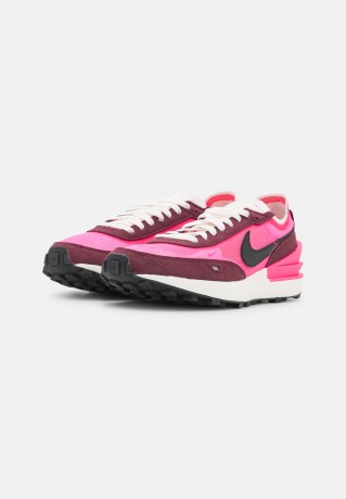 Nike Sportswear WAFFLE ONE Sneaker low hyper pink/black/dark beetroot/sail WAFFLE ONE кроссовки женские низкие гипер-розовый/черный/темно-свекольный/парусный