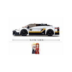 Sluban Klemmbausteine Italienischer Sportwagen (276 Teile) Итальянский спортивный автомобиль (276 деталей)