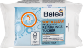 Balea (Балеа) Soft & Clear Очищающие салфетки для лица, для загрязнённой кожи, 25 шт
