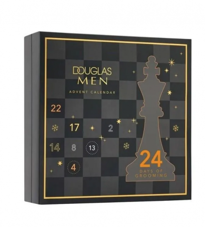 SET Douglas MAKE-UP + Douglas MEN Adventskalender 2025, НАБОР: DOUGLAS Адвент-календарь 2025 1шт для женщин + 1шт для мужчин, 24+24 бьюти сюрприза