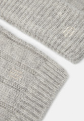 Tommy Hilfiger SET Beanie light grey heather НАБОР шапочка светло-серый вереск