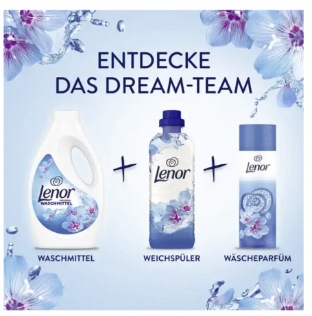Lenor Wascheparfum Aprilfrisch, Ленор Парфюм для стирки Альпийская свежесть, 275 гр