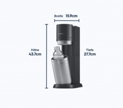SodaStream DUO Upgrader Pack аппарат для газирования воды (Германия), 3 стеклянные и 1 пластиковая бутылки + 2 CO баллона, домашняя газированная вода, универсальный комплект