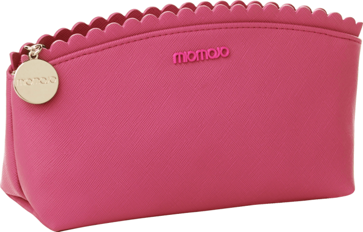 Miomojo (Миомоджо) Schminktasche Женская косметичка mit romantischem Blumenrand, rosa, 1 шт.
