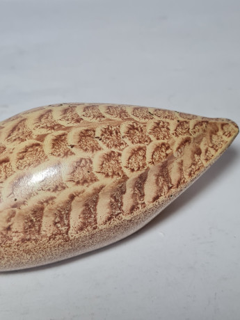 Статуэтка винтажная среднего размера "Уточка", дерево, 8 x 17 см, Германия, 1960-70гг.