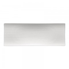 Rosenthal Rosenthal Mesh Weiss Platte flach 34x13 cm Rosenthal Mesh Белая тарелка плоская 34x13 см