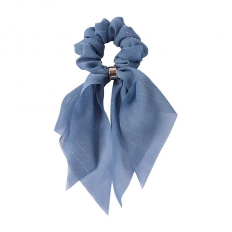 SOHO Vina Scrunchie Blau Резинка для волос из виноградной лозы