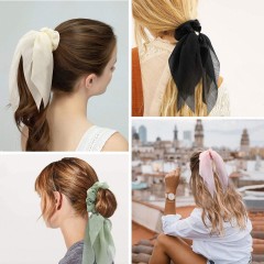 SOHO Vina Scrunchie Blau Резинка для волос из виноградной лозы