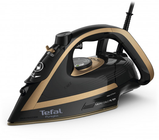 Tefal Tefal Dampfbugeleisen FV8064 Puregliss, 3000 W, Micro-Kalkfilter-Technologie, hochst leistungsfahiges Dampfbugeleisen Паровой утюг Tefal FV8064 Puregliss, 3000 Вт, технология фильтрации микронакипи, очень мощный паровой утюг