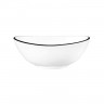 Seltmann Weiden Seltmann Weiden Modern Life Black Line Bowl oval 12x9,5x4,5 cm / 0,18 L Seltmann Weiden Modern Life Black Line Миска овальная 12x9,5x4,5 см / 0,18 л