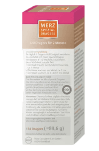 Merz Spezial  Dragees Haut Haare Nagel 2 St., Мерц Специальные Драже для Кожи, волос и ногтей, 2 уп х 120 шт