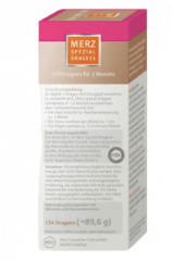 Merz Spezial  Dragees Haut Haare Nagel 2 St., Мерц Специальные Драже для Кожи, волос и ногтей, 2 уп х 120 шт