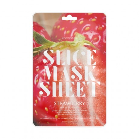 Kocostar Slice Mask Strawberry Maske Masken, 1 шт.