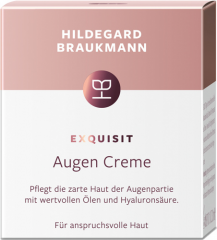 Hildegard Braukmann EXQUISIT Augen Creme, 30 ml, Hildegard Braukmann крем для кожи вокруг глаз для раздражённой и сухой кожи, для женщин, 30 мл